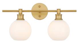 Chandeliers4less 842814158962 Wall Sconce Light Fixture Brass Bathroom Or Dining Room Frosted Glass Lamp Shade