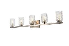 Chandeliers4less 842814181663 Wall Sconce Light Fixture Glass Shades Bathroom Vanity Dining Room Stain Nickel
