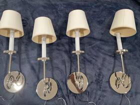 Chapman & Myers 756808977715 Visual Comfort Signature Collection By And Wall Scone Light Nickel