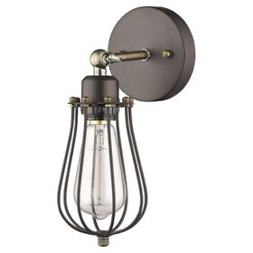 Chloe Loft Industrial 1-light Oil Rubbed Bronze Wall Sconce