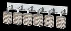 1286w-o-e-cl Chrome Clear Lights 6 959788 Sconce Mini Crystal Id