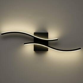 T3291bu-bk Claxy Modern Black Led Sconce Wall Lighting Indoor 24 Inch Minimalist Industrial