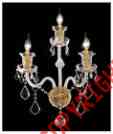 7830w3g Clear 3 Gold Lights Elizabeth Sconce 965290 Crystal Id