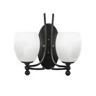 Cli-0027108 Cambridge 2-light Transitional Dark Granite