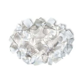 Cli78plf0001f-000 Clizia Wall Ceiling Light Fume Smoke Mini 12.5 In Diameter