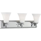 3133-15 Collection Light 3-light Fairfield Bath Lighting Chrome Progress
