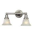 84001 Collection Nickel Bath 2 Elk Lighting Light Satin Vintage Lite