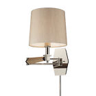 31332 Collection Sconce Wall Nickel Polished 1 Swingarm Jorgenson Elk Lighting
