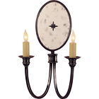 Sc2102bz Comfort Venetian Sconces Bronze Mirrror 2 Visual Two-light