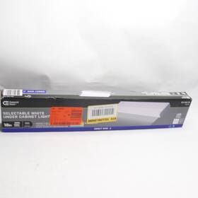 57103-wh Commercial Electric Hardwired Integrated Led 5 Cct Linkable Under Cabinet Light