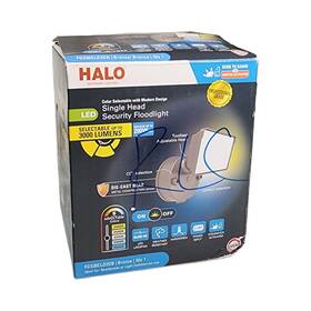 Fgs30cld2db Cooper Lighting Solutions Halo Led Outdoor Security Floodlight Single Head D2d Bronze Selectable Cct 3000