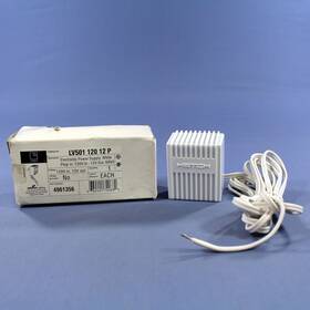 Lv50112012p Cooper Wiring Devices Linea Electronic Power Supply Plug-in 120v In 12v Out 60va