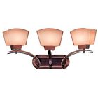 02743 Copper Black Kenroy Vanity 3 Light Finish Oslo Cherry Burnished