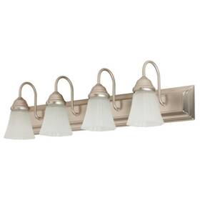 2174-62 Cordelia Lighting 4-light Vanity Fixture In Satin Nickel