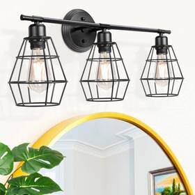 262905 Cordelia Lighting 3-light Bathroom Vanity Wall Fixture For Home And Workshop