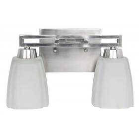 14912bnk2 Craftmade Two Light 12 Inch Brushed Satin Nickel Vanity 14912bnk2 Craftmade Two Light 12 Inch Brushed Satin Nickel Vanity