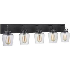 53505-fb Craftmade Neighborhood Trystan Bathroom Vanity Light Flat Black 53505-fb Craftmade Neighborhood Trystan Bathroom Vanity Light Flat Black