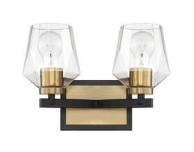 56902-fbsb Craftmade 56902 Avante Grand 2 Light 13 Inch W Vanity - Black
