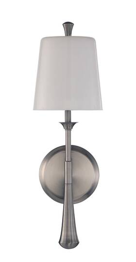 57461-bnk Craftmade Palmer 1-light Wall Sconce In Brushed Polished Nickel