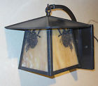 Craftsman Mission Winter Arts Pine "wide Sconce Tiffany Meyda Stillwater Wall 8