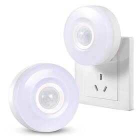 8610 Creweel Plugin Night Lights Plug Into Wall 200lm Bright In Light Motion Sensor 8610 Creweel Plugin Night Lights Plug Into Wall 200lm Bright In Light Motion Sensor
