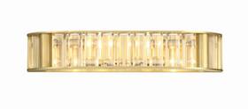 Far-6005-ag Crystorama Farris 4-light Bathroom Vanity Light In Aged Brass