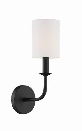 Bai-a2101-mk Crystorama Lighting - One Light Wall Mount Bailey 1