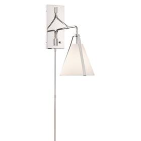 Ful-901-pn Crystorama Lighting Group Ful-901 Fulton 18 Inch Tall Wall Sconce - Nickel