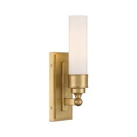 Wlx-301-ag Crystorama Lighting Group Wlx-301 Wilcox 15 Inch Tall Led Bathroom - Brass