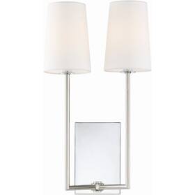 Len-252-ch Crystorama Lighting - Two Light Wall Mount Lena 2