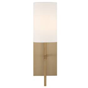 Ver-241-ag Crystorama Veronica 17 Inch Wall Sconce In Aged Brass