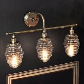 370839 Ctw Home 801106219293 Honey Hive Vanity Lamp