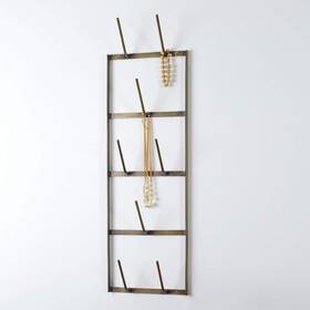 365184ba Ctw Home Collection Antique Brass Industrial Loft Urban Farmhouse Wall Mount 8 Arm Bottle Tree Gl
