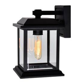 Cwi Lighting 695320106411 Blackbridge 1 Light Black Outdoor Wall Lantern 8 Inch