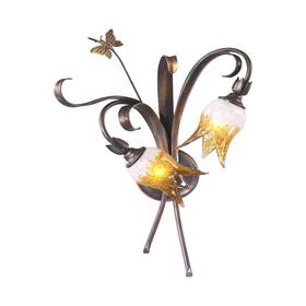 5145-2-93 Cyan Designs Design Papillion Venitian Iron Wall Sconce Light Fixture Lighting