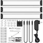 D031693a03 Oxyled Under Cabinet Lighting Panels Kit Dimmable Led Plug Strips
