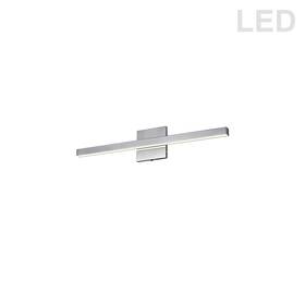 Arl-2518ledw-pc Dainolite Arandel 1 Light 18w Wall Sconce Chrome/frosted -