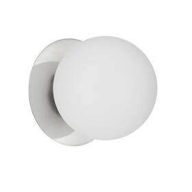 Bur-51w-pc-wh Dainolite Bur-51w Burlat 6 Inch Tall Wall Sconce - White