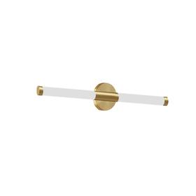 Cvt-2412ledw-agb Dainolite Cvt-2412ledw Corvette 2 Light 24 Inch W Led Bath Bar - Brass