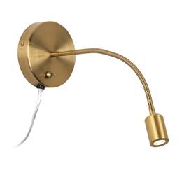 Dledw-263-agb Dainolite Dledw-263 Wynne 5 Inch Tall Plug-in Wall Sconce - Brass Dledw-263-agb Dainolite Dledw-263 Wynne 5 Inch Tall Plug-in Wall Sconce - Brass