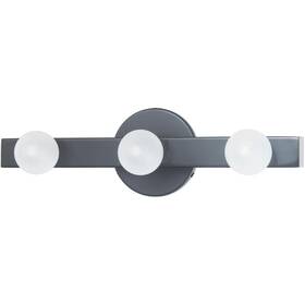 Ral-163w-mb Dainolite Lighting Raleigh Bathroom Vanity Light Matte Black