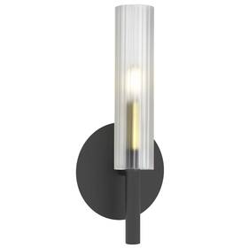 Wan-171w-mb-agb-fr Dainolite Wan-171w Wand 14 Inch Tall Wall Sconce - Black
