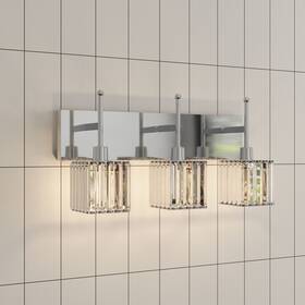 Daisy 756594685849 3-light Bathroom Vanity Lights