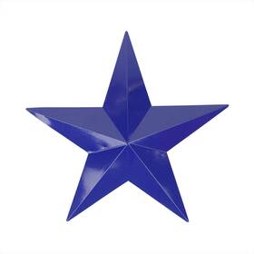 31393677 Dak 11.5 Inch Navy Blue Country Rustic Star Indoor/outdoor Wall Decoration