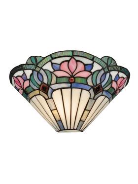 B00c87hxoy Dale Tiffany Tw12148 Windham Wall Sconce - Elegant Art Glass Floral Design