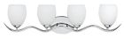 Db8604c Bath Polished Light Chrome Modern Lamp Fixture Quoizel Wall Glass