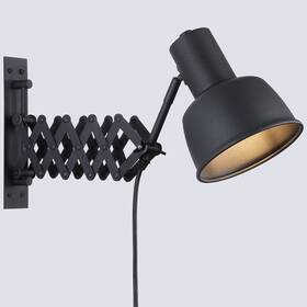 Dec Luce Decoluce Lighting 717378634965 Accordion Swing Arm Wall Sconces Industrial Plug In Light Fixt
