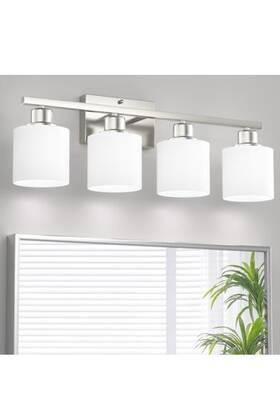 Ab-vanity-sc-4y Dekang Bathroom Lights Over Mirror Brushed Nickel Anti-rust 4-light Vanity