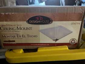 514794 Design House 587725 Torino Collection Ceiling Mount 514794 Design House 587725 Torino Collection Ceiling Mount