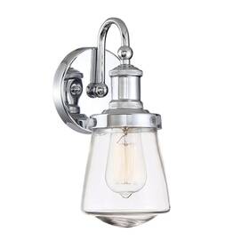 69501-ch Designers Fountain 046335054646 Taylor Wall Sconce Silver 11.50x6.25x5.13